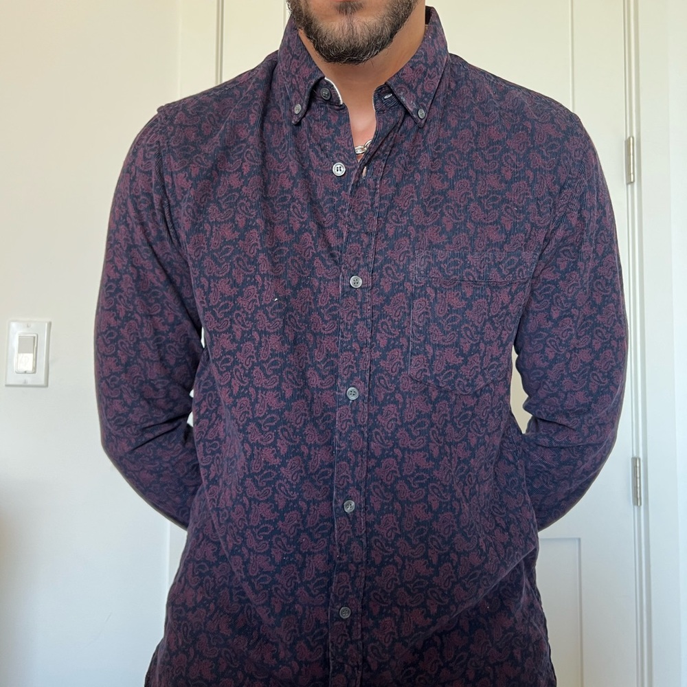 Men’s French Connection Cord Shirt